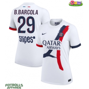 Paris Saint-Germain Bradley Barcola #29 Bortatröja Kvinnor 2025-26 Kortärmad
